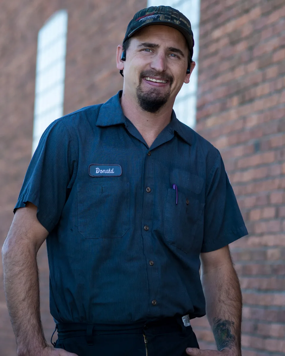 Donald Sypher professional mobile mechanic Spokane ASE-certified technician in uniform headshot